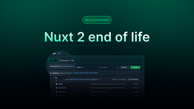 Прекращение поддержки (EOL) Nuxt 2